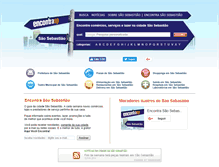 Tablet Screenshot of encontrasaosebastiao.com.br
